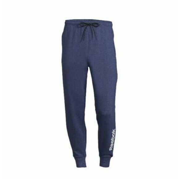Reebok Men's Size Large Blue Depths Heather Loungewear Jogger Pants - Picture 3 of 3